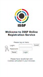 Mobile Screenshot of entry.issf-sports.info